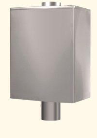 Бак для воды 55л (на трубе) ф115