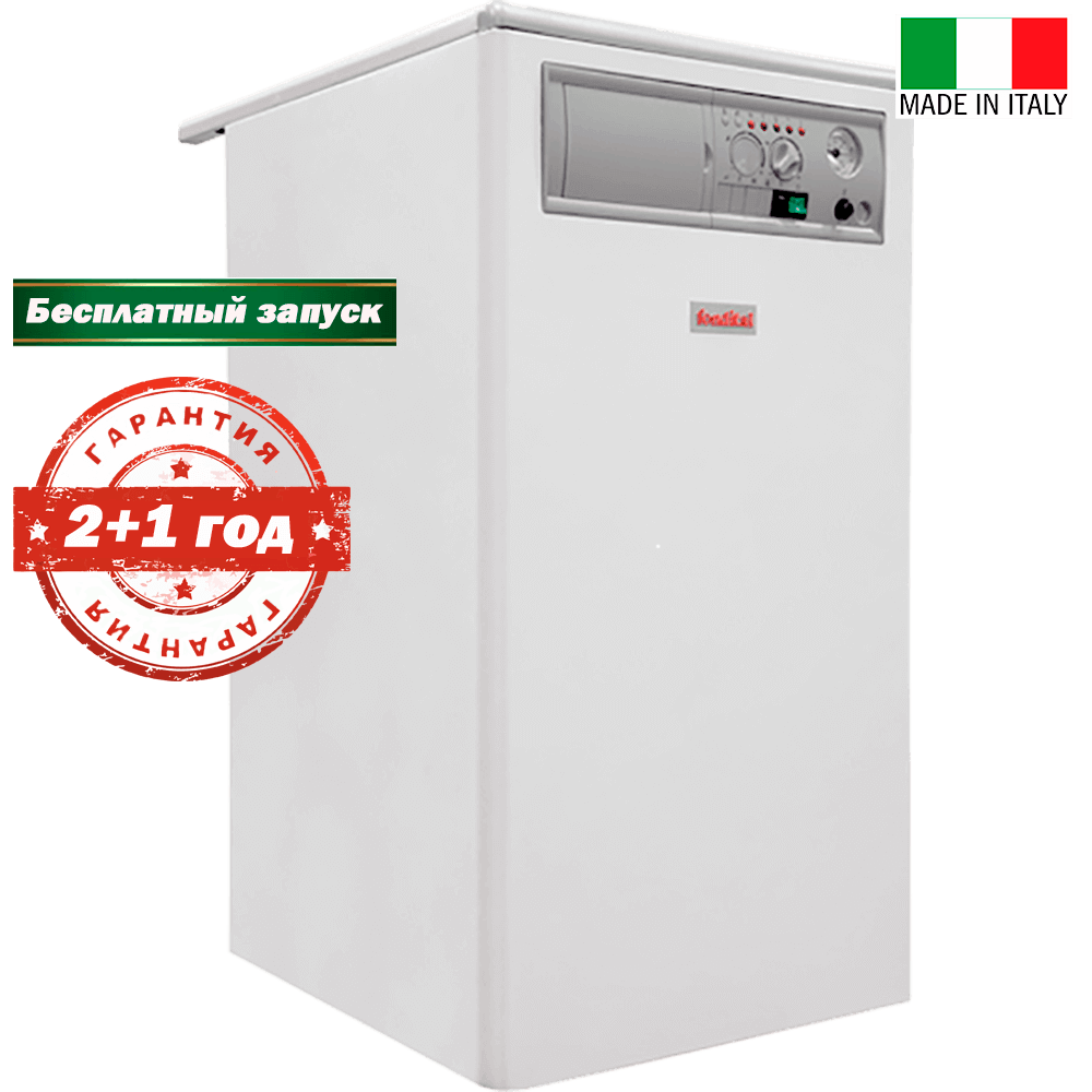 Напольный чугунный газовый котел BALI RTN E 48